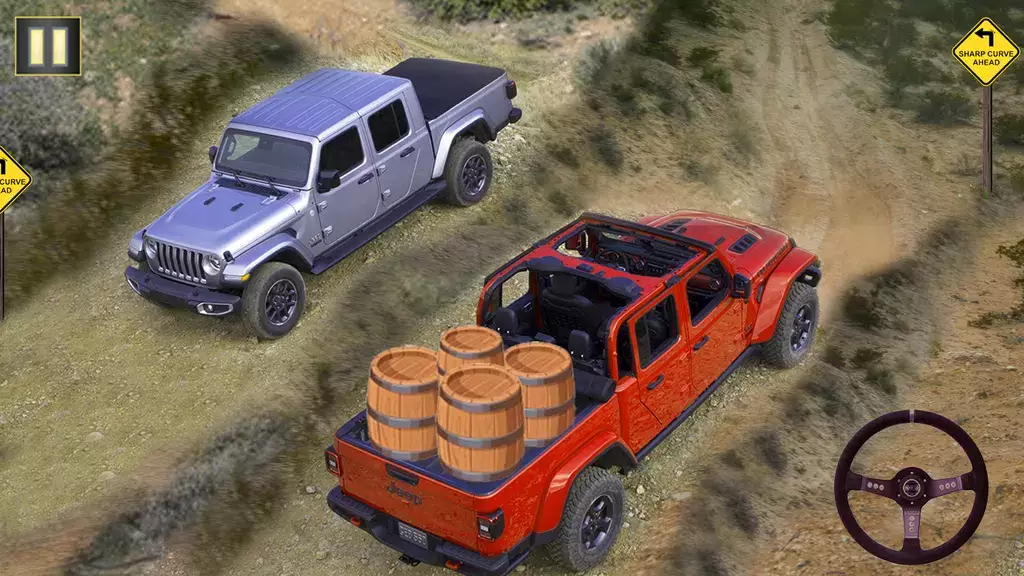 Pickup Truck Game: 4x4 Offroad Captura de tela 3