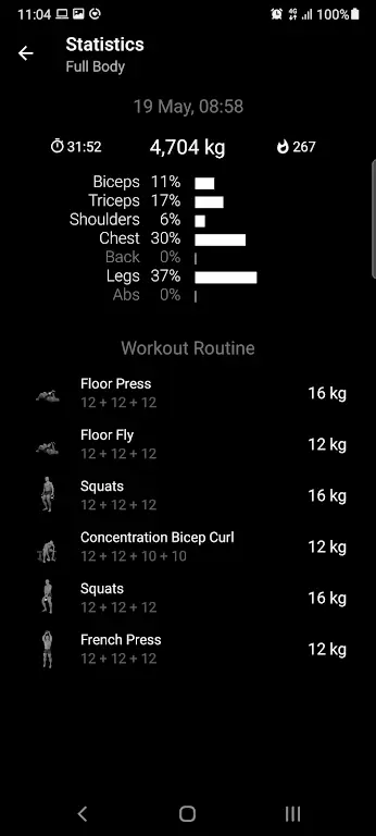 Kettlebell Home Workout Screenshot 1