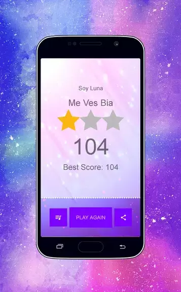 Piano Tiles - Soy Luna Girls Game Schermafbeelding 3