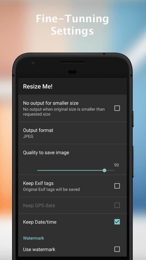 Resize Me! Pro ဖန်သားပြင်ဓာတ်ပုံ 1