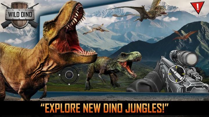 Real Dinosaur Shooting Games Скриншот 1