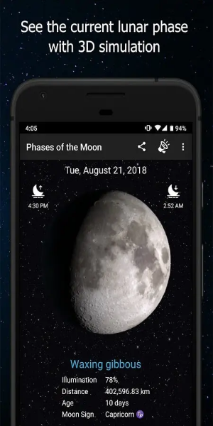 Phases of the Moon Pro スクリーンショット 0