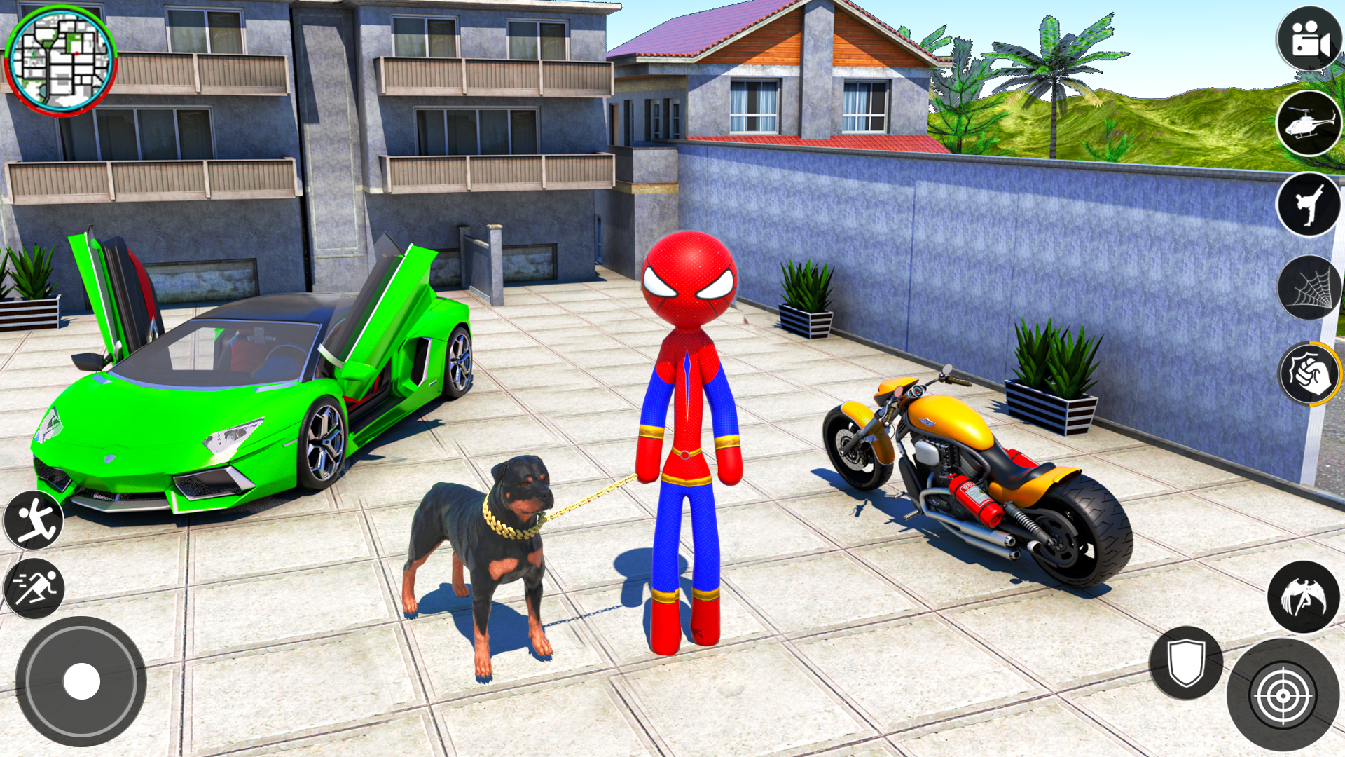 Spider Hero Man Game-Superhero ภาพหน้าจอ 1