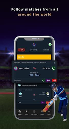 Max Cricket Live Line Скриншот 1