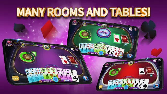 Gin Rummy Elite: Online Game 螢幕截圖 2