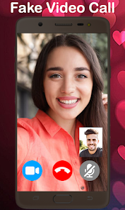 Fake Video Call - Fake Video Call GirlFriend Schermafbeelding 0