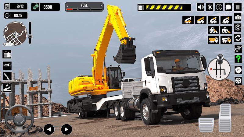 Construction Game: Truck Games Tangkapan skrin 3