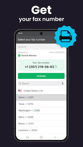 FAX App: Send Faxes from Phone Captura de tela 3