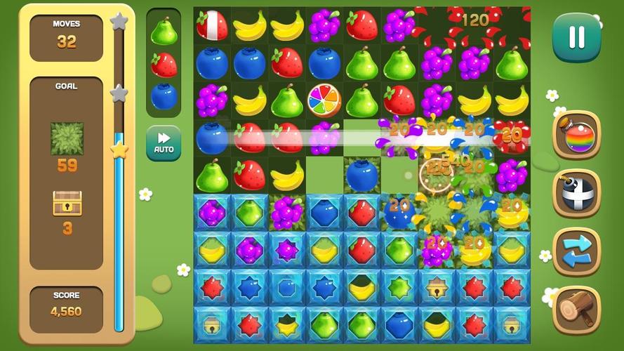 Fruits Match King Captura de pantalla 1