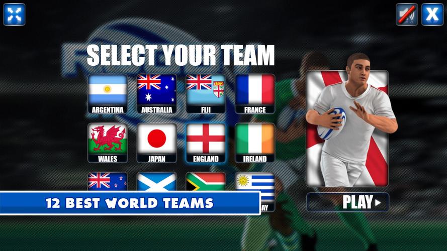Rugby Rush 스크린샷 1