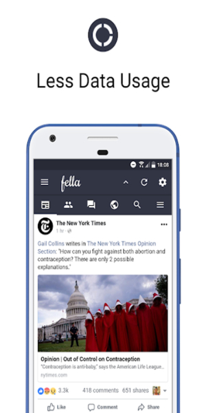 Fella for Facebook 螢幕截圖 1