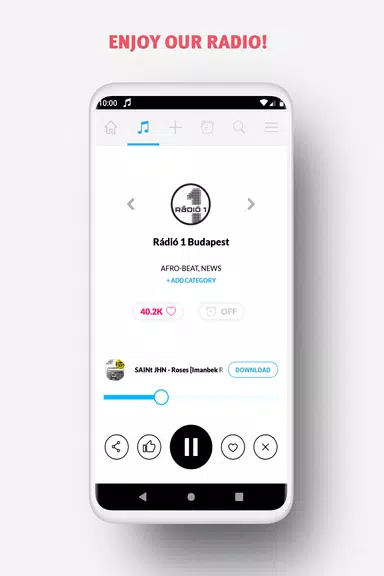 रेडियो हंगरी - रेडियो एफएम स्क्रीनशॉट 1