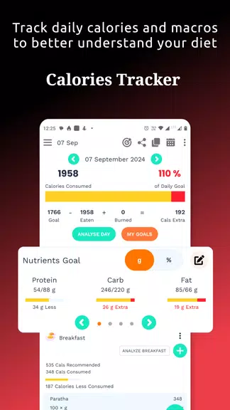 Food Tracker & Calorie Counter应用截图第0张