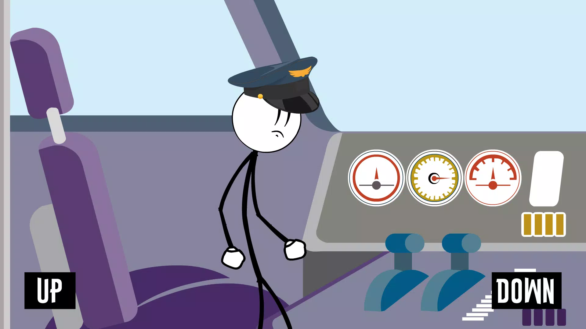 Stickman Airplane Jailbreak Captura de tela 3