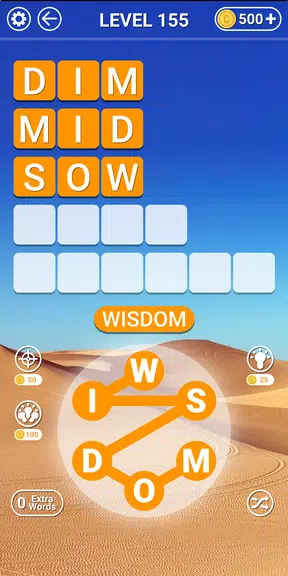 Word Connect - Fun Word Puzzle Schermafbeelding 1