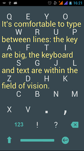 1C Big Keyboard Screenshot 1