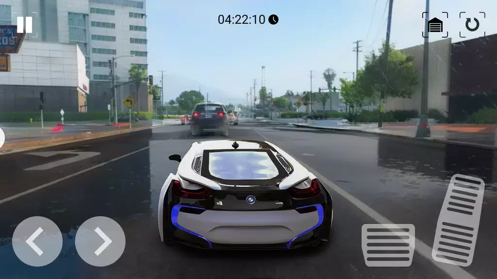 Driver BMW I8 Night City Racer Tangkapan skrin 0