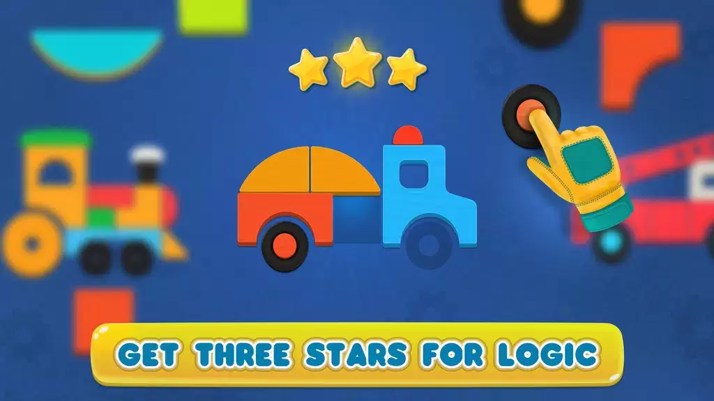 Cosmo Shapes Puzzles for kids 螢幕截圖 3