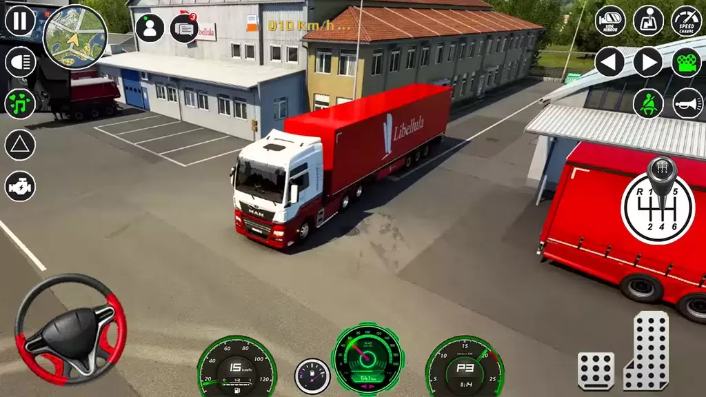 American Cargo City Driving 3D Tangkapan skrin 2