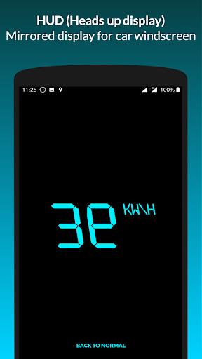 Schermata Speedometer GPS HUD 1