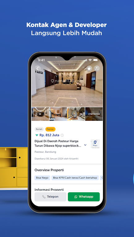 Rumah123 Capture d'écran 3