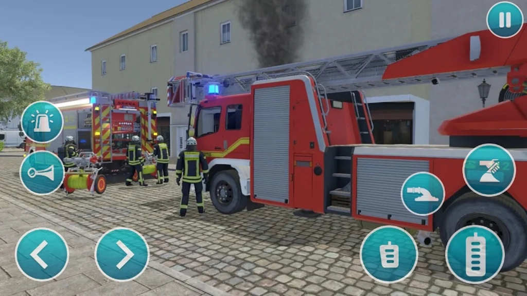 Emergency Police Fire Truck 3d 스크린샷 1