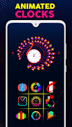 Night Clock: Always on display Captura de pantalla 1