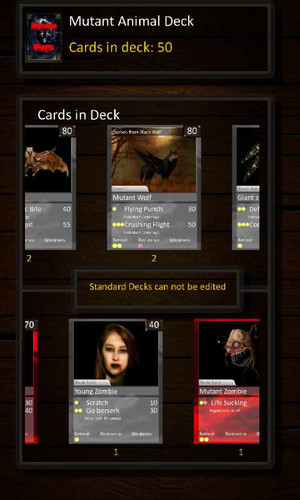 Zombie Wars: Apocalypse CCG ภาพหน้าจอ 2