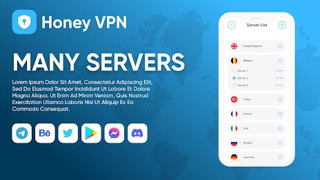 Honey VPN - Fast & Secure Скриншот 2