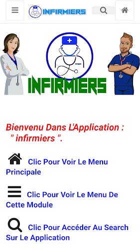 Schermata infirmiers.FR 1