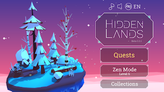 HIDDEN LANDS - Visual Puzzles Schermafbeelding 0