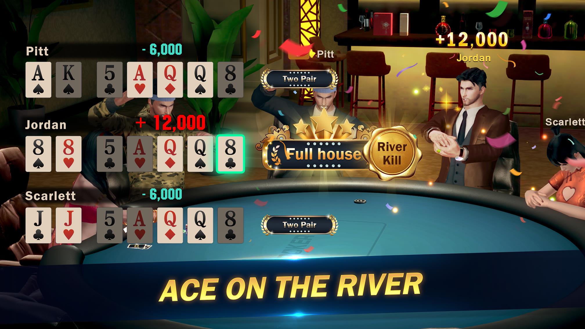 Hi Poker 3D:Texas Holdem Ekran Görüntüsü 0