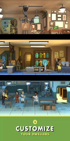 Fallout Shelter Tangkapan skrin 1