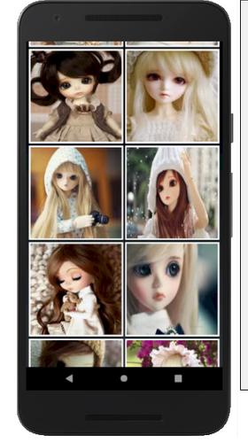 Cute Dolls Jigsaw Slide Puzzle 螢幕截圖 3