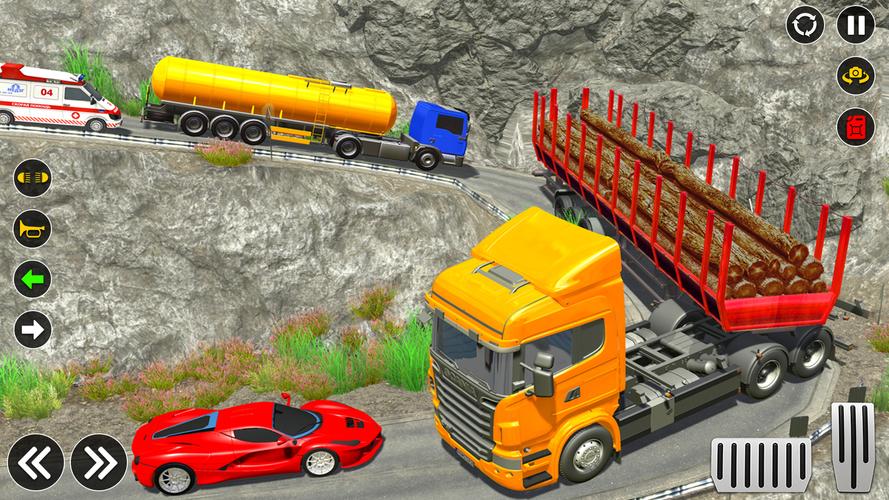 Truck Driving Game Truck Games ภาพหน้าจอ 2