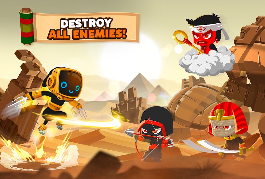 Schermata Ninja Dash Run - Offline Game Mod 3