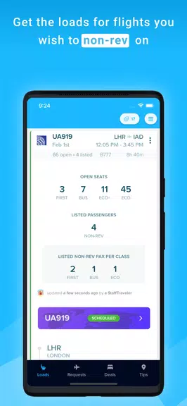 StaffTraveler ภาพหน้าจอ 0