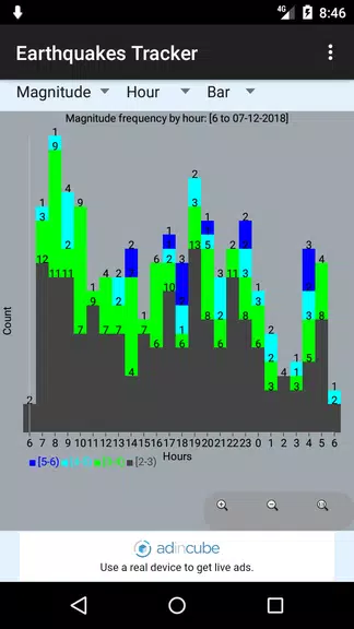 Earthquakes Tracker Screenshot 3