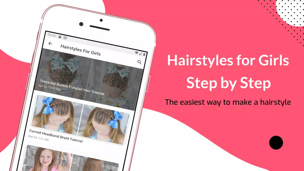 Hairstyles for Girls Screenshot 1