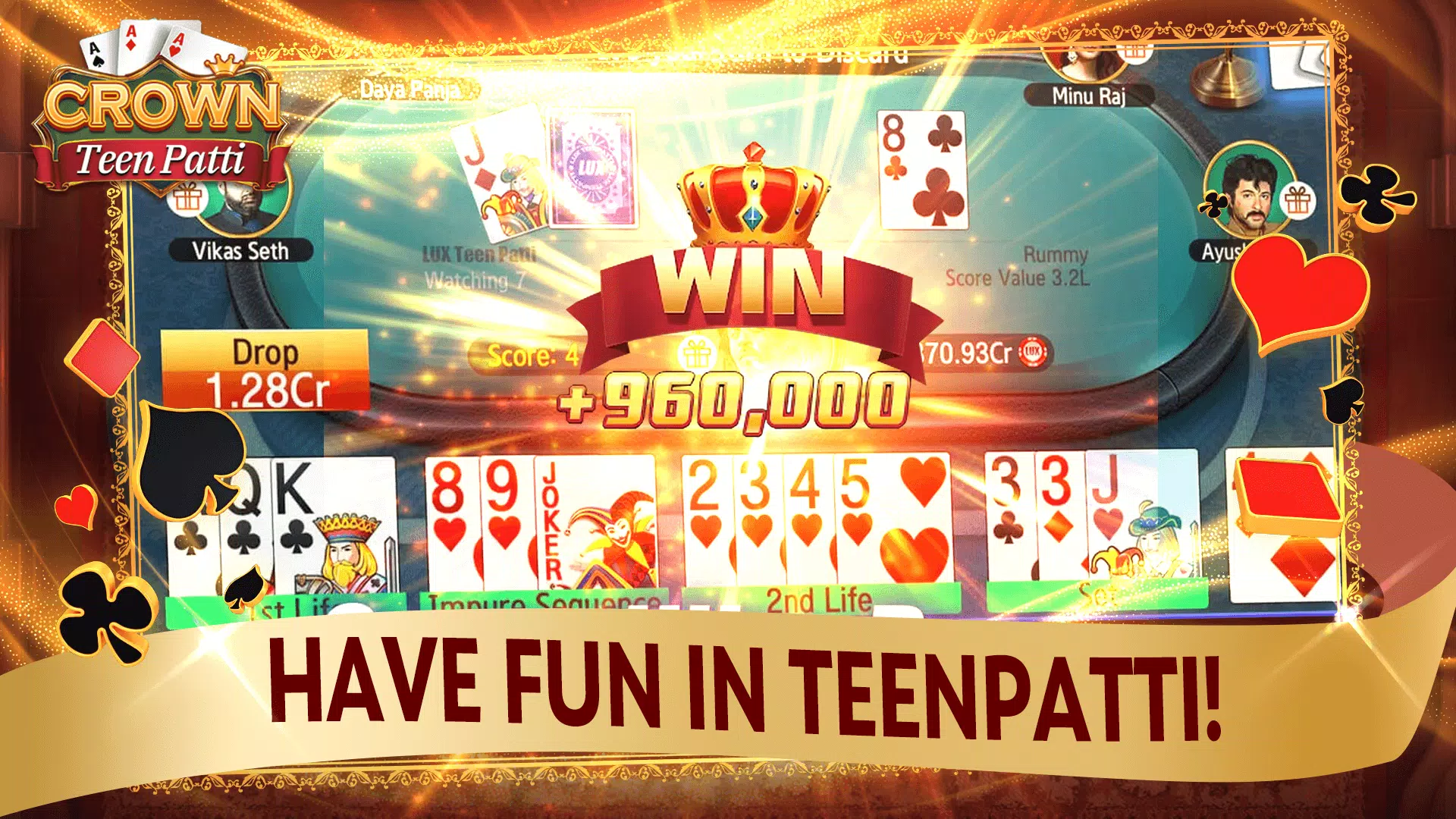 Teen Patti Crown 螢幕截圖 0