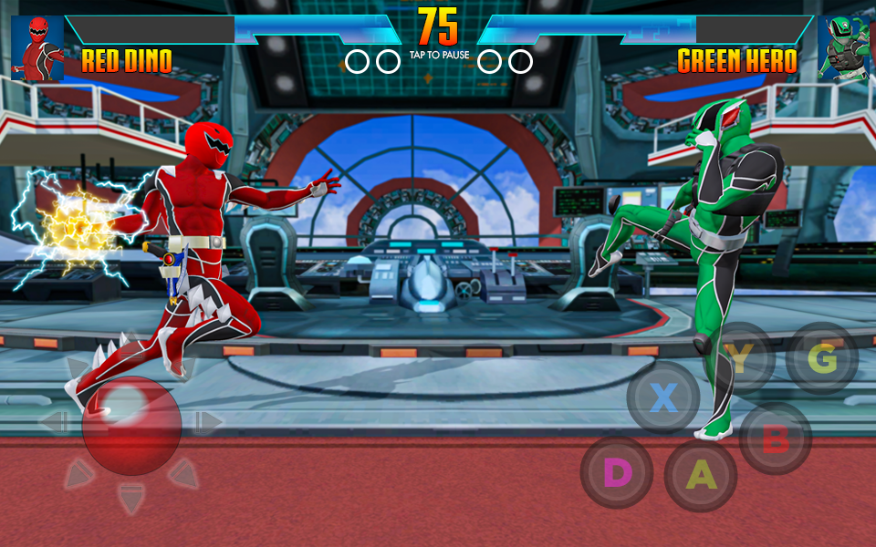 Hero Dino Morphin Fight Ranger Captura de tela 0