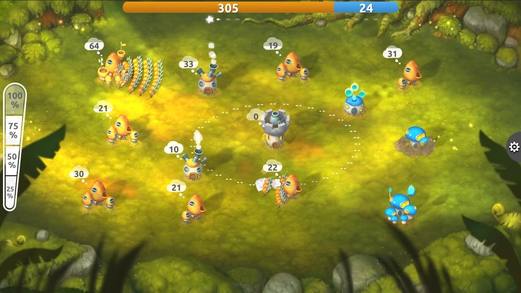 Mushroom Wars 2: RTS Strategy Captura de tela 2