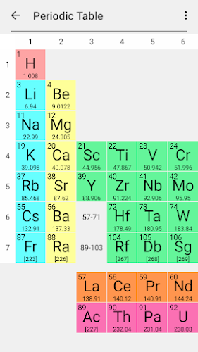 Chemical Substances: Chem-Quiz应用截图第2张