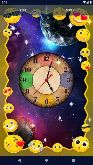 Galaxy Universe Live Wallpaper Скриншот 1