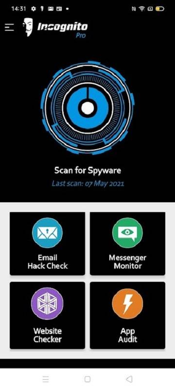 Spyware Detector Anti Spy Scan 螢幕截圖 1