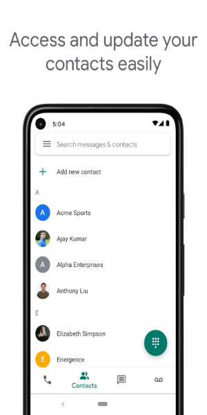 Google Voice Ekran Görüntüsü 2