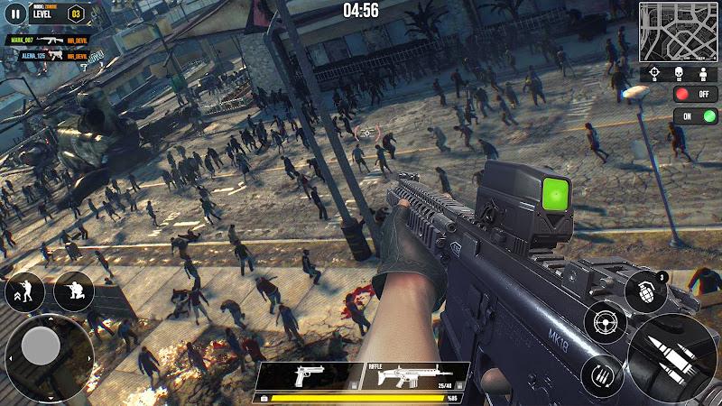 Dead Zombie Survival Shooter Zrzut ekranu 1