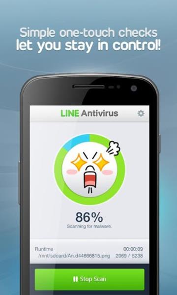 Schermata LINE Antivirus 1