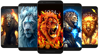 Lion Wallpaper HD ภาพหน้าจอ 0