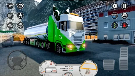 Euro Cargo Truck Simulator Pro Скриншот 2